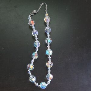 18inch Long Iridescent Beaded Necklace From DOL Artisan